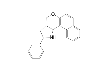 Naphtho[1',2':5,6]pyrano[4,3-b]pyrrole, 1,2,3,3a,4,11c-hexahydro-2-phenyl-, (2.alpha.,3a.beta.,11c.beta.)-