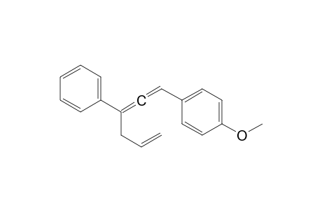 1-Methoxy-4-(3-phenylhexa-1,2,5-trien-1-yl)benzene