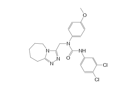 N'-(3,4-dichlorophenyl)-N-(4-methoxyphenyl)-N-(6,7,8,9-tetrahydro-5H-[1,2,4]triazolo[4,3-a]azepin-3-ylmethyl)urea