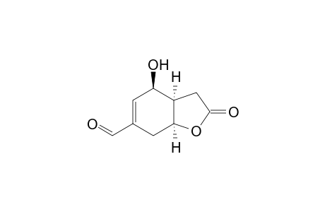 6-Benzofurancarboxaldehyde, 2,3,3a,4,7,7a-hexahydro-4-hydroxy-2-oxo-, (3a.alpha.,4.beta.,7a.alpha.)-(.+-.)-