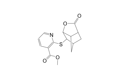 methyl 2-((2-oxohexahydro-2H-3,5-methanocyclopenta[b]furan-6-yl)thio)nicotinate