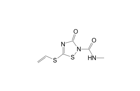 5-(allythio)-N-methyl-3-oxo-deltasquare-1,2,4-thiadiazoline-2-carboxamide