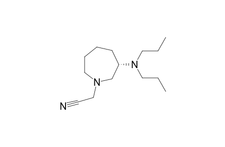 (-)-[3-(N,N-DIPROPYLAMINO)-HEXAHYDROAZEPIN-1-YL]-ACETONITRILE