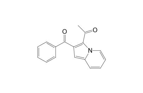 Ethanone, 1-(2-benzoyl-3-indolizinyl)-