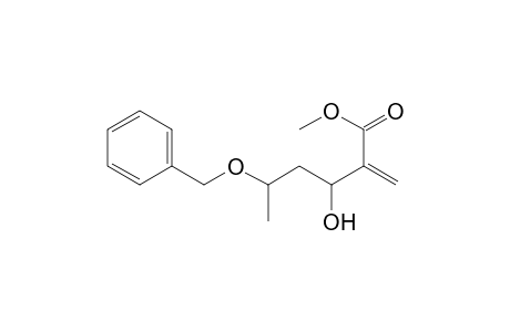 Methyl 5-(Benzyloxy)-3-hydroxy-2-methylenehexanoate