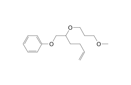 2-(3-Methoxypropoxy)hex-5-enoxybenzene