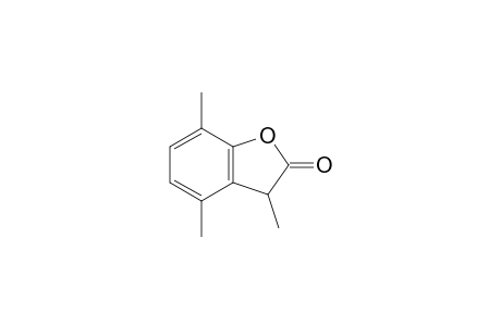 3,4,7-Trimethylbenzofuran-2(3H)-one