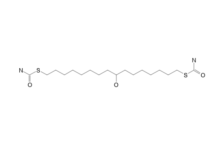 1,16-DITHIOCARBAMYL-8-HYDROXYHEXADECANE