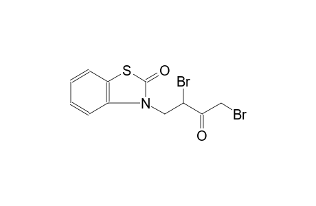 3-(2,4-dibromo-3-oxobutyl)-1,3-benzothiazol-2(3H)-one