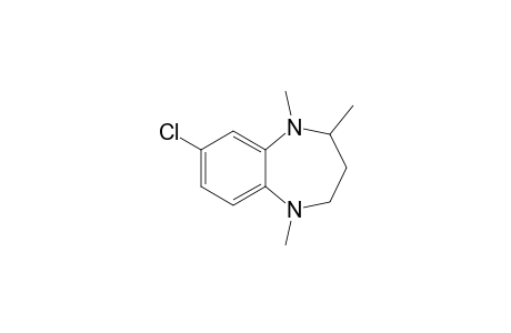 7-Chloro-1,4,5-trimethyl-1,3,4,5-tetrahydro-2H-1,5-benzodiazepine