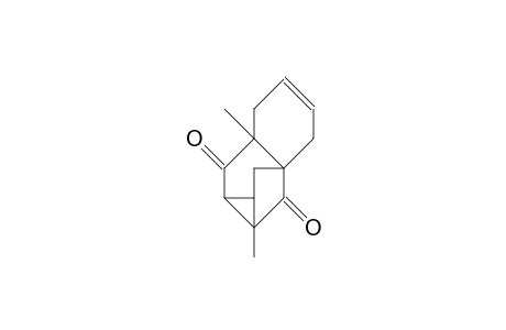 4,11-Dimethyl-tetracyclo(7.2.1.0/2,11/.0/4,9/)dodec-6-ene-3,10-dione