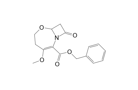 6-Oxa-1-azabicyclo[5.2.0]non-2-ene-2-carboxylic acid, 3-methoxy-9-oxo-, phenylmethyl ester