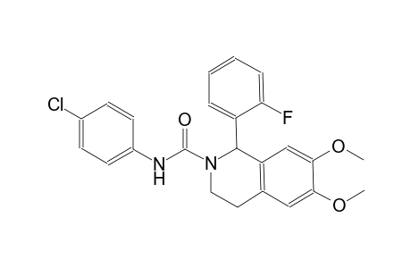 2(1H)-isoquinolinecarboxamide, N-(4-chlorophenyl)-1-(2-fluorophenyl)-3,4-dihydro-6,7-dimethoxy-