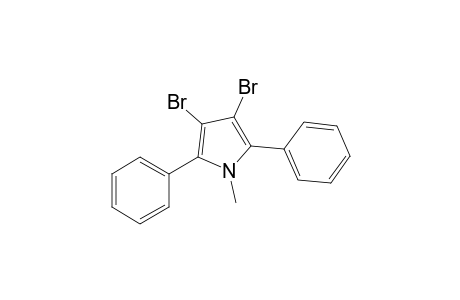 3,4-Dibromo-1-methyl-2,5-diphenylpyrrole
