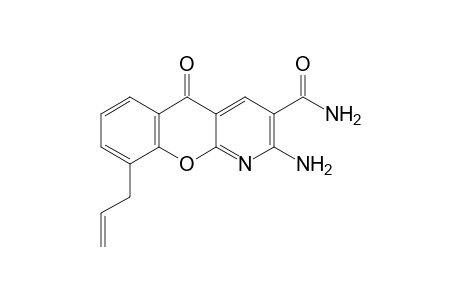 9-Allyl-2-amino-5-oxo-5H-chromeno[2,3-b]pyridine-3-carboxamide