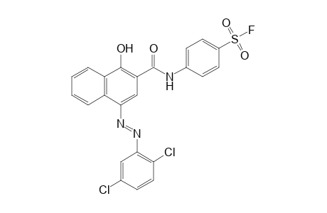 4-[(2,5-dichlorophenyl)azo]-4'-(fluorosulfonyl)-1-hydroxy-2-naphthanilide