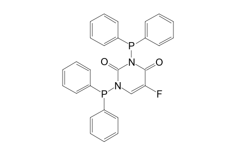 5-FLUORO-N(1),N(3)-BIS-(DIPHENYLPHOSPHORANYL)-URACIL