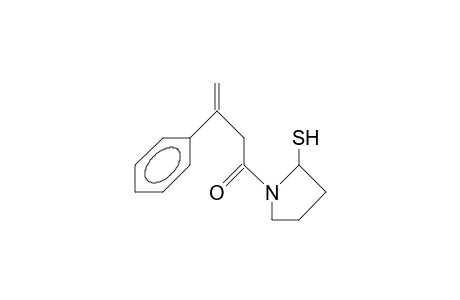 N-(3'-Phenyl-but-3'-enoyl)-pyrrolidine-2-thiol