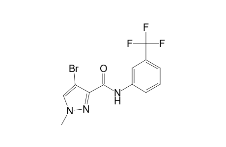 4-Bromo-1-methyl-N-[3-(trifluoromethyl)phenyl]-1H-pyrazole-3-carboxamide