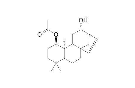 (8R,9R,12S)-12-hydroxy-5,5,9-trimethyltetracyclo[11.2.1.0(1,10).0(4,9)]hexadec-14-en-8-yl acetate