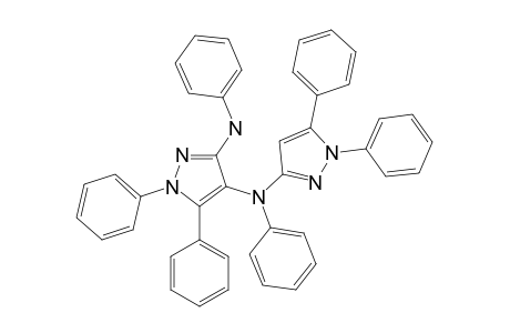 3-ANILINO-1,5-DIPHENYL-4-(1,5-DIPHENYLPYRAZOLE-3-YL)-PHENYL)-AMINO-PYRAZOLE