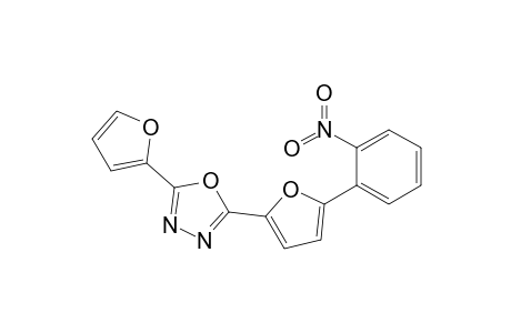 2-(2-furanyl)-5-[5-(2-nitrophenyl)-2-furanyl]-1,3,4-oxadiazole