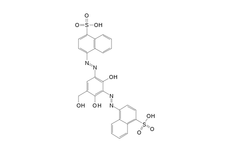 Naphthionacid(2 mol)=>2,4-dihydroxybenzylalkohol