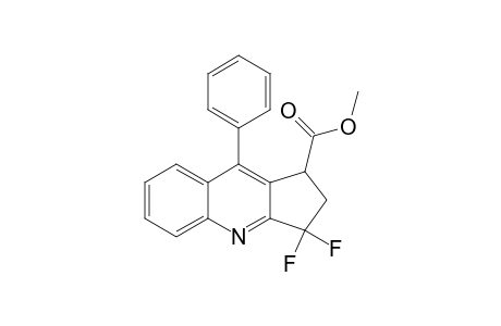 Methyl 3,3-difluoro-9-phenyl-2,3-dihydro-1H-cyclopenta[b]quinoline-1-carboxylate