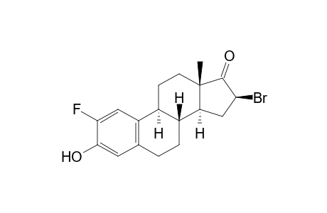 (8R,9S,13S,14S,16S)-16-bromanyl-2-fluoranyl-13-methyl-3-oxidanyl-7,8,9,11,12,14,15,16-octahydro-6H-cyclopenta[a]phenanthren-17-one