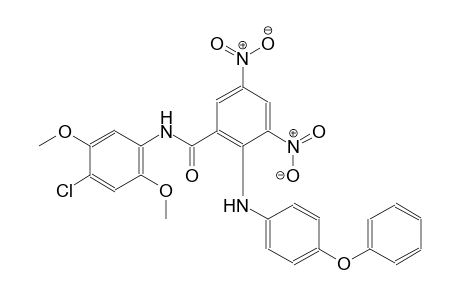 benzamide, N-(4-chloro-2,5-dimethoxyphenyl)-3,5-dinitro-2-[(4-phenoxyphenyl)amino]-