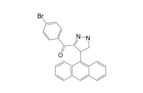 (4-anthracen-9-yl-4,5-dihydro-1H-pyrazol-3-yl)-(4-bromophenyl)methanone