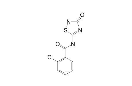 2-chloro-N-(3-keto-1,2,4-thiadiazol-5-yl)benzamide