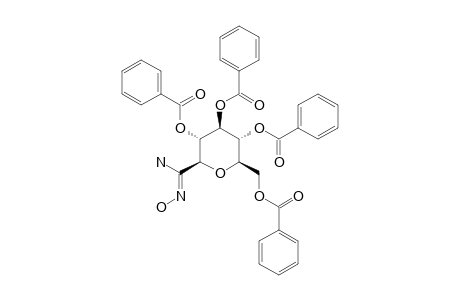 C-(2,3,4,6-TETRA-O-BENZOYL-BETA-D-GLUCOPYRANOSYL)-FORMAMIDOXIME