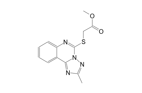acetic acid, [(2-methyl[1,2,4]triazolo[1,5-c]quinazolin-5-yl)thio]-, methyl ester