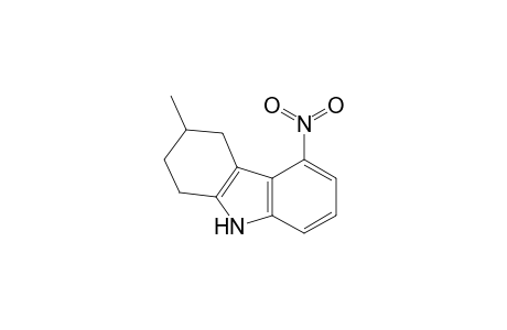 1H-Carbazole, 2,3,4,9-tetrahydro-3-methyl-5-nitro-