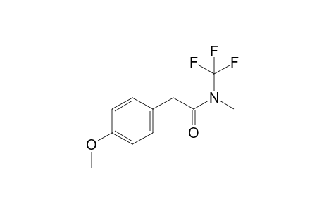 2-(4-Methoxyphenyl)-N-methyl-N-(trifluoromethyl)acetamide