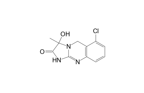 Imidazo[2,1-b]quinazolin-2(3H)-one, 6-chloro-1,5-dihydro-3-hydroxy-3-methyl-