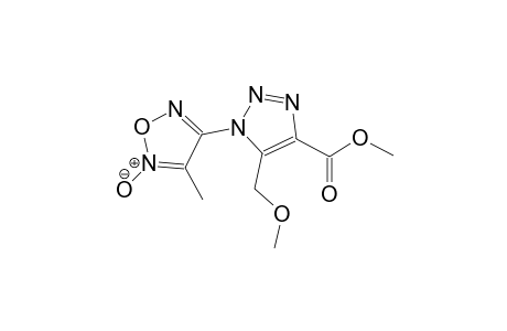 1H-1,2,3-triazole-4-carboxylic acid, 5-(methoxymethyl)-1-(4-methyl-5-oxido-1,2,5-oxadiazol-3-yl)-, methyl ester
