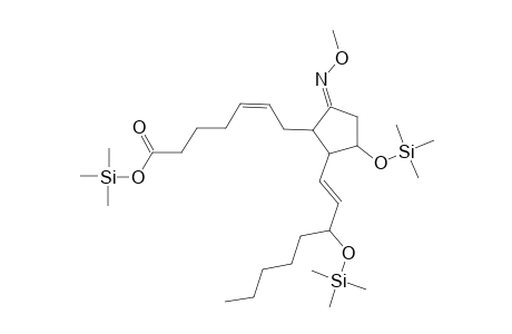 Prosta-5,11-dien-1-oic acid, 9-(methoxyimino)-11,15-bis[(trimethylsilyl)oxy]-, (5Z,8.beta.,9E,11.alpha.,13E,15S)-