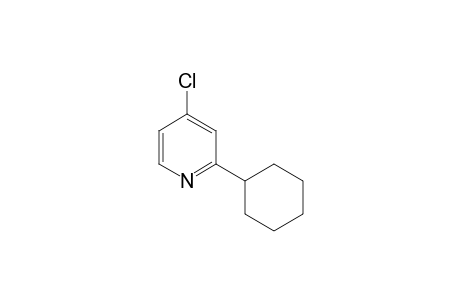 4-Chloro-2-cyclohexylpyridine