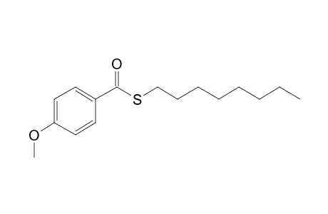 4-methoxybenzenecarbothioic acid S-octyl ester