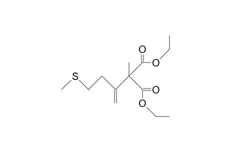 Diethyl methyl-(1-methylidene-3-methylthio-propyl)-malonate