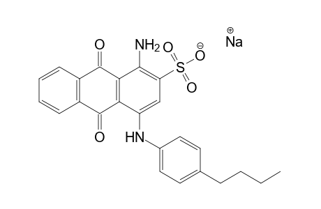 1-Amino-4-p-butylanilinoanthrachinon-2-sulfonic acid Na salt