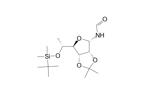 Formamide, N-[6-deoxy-5-O-[(1,1-dimethylethyl)dimethylsilyl]-2,3-O-(1-methylethylidene)-.alpha.-D-allofuranosyl]-