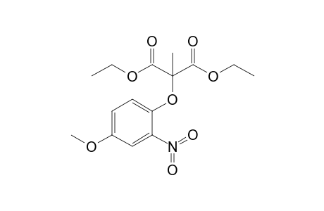 Diethyl 2-methyl-2-(4'-methoxy-2'-nitrophenoxy)malonate