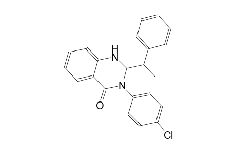 4(1H)-quinazolinone, 3-(4-chlorophenyl)-2,3-dihydro-2-(1-phenylethyl)-