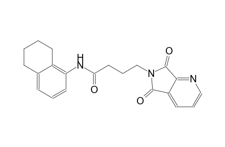 5H-pyrrolo[3,4-b]pyridine-6-butanamide, 6,7-dihydro-5,7-dioxo-N-(5,6,7,8-tetrahydro-1-naphthalenyl)-