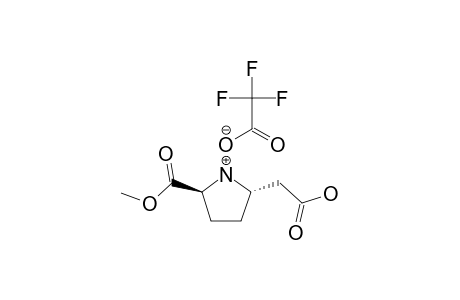 (2R,5R)-5-CARBOXYMETHYL-2-METHOXYCARBONYL-PYRROLIDINIUM-TRIFLUOROACETATE
