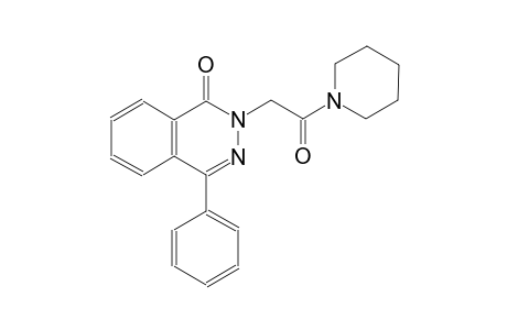 1(2H)-phthalazinone, 2-[2-oxo-2-(1-piperidinyl)ethyl]-4-phenyl-