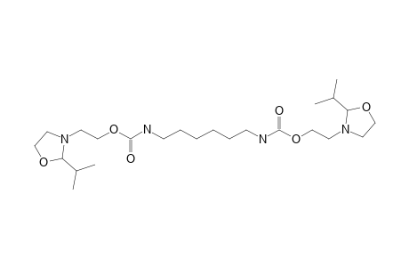 Bis[2-[2-(1-methylethyl)-3-oxazolidinyl]ethyl] 1,6-hexanediylbiscarbamate